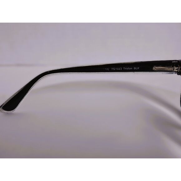 Foster Grant Black n Clear Tristan TG1023 52-18-143 PD58.5 +2.75 Reading Glasses - Picture 7 of 14